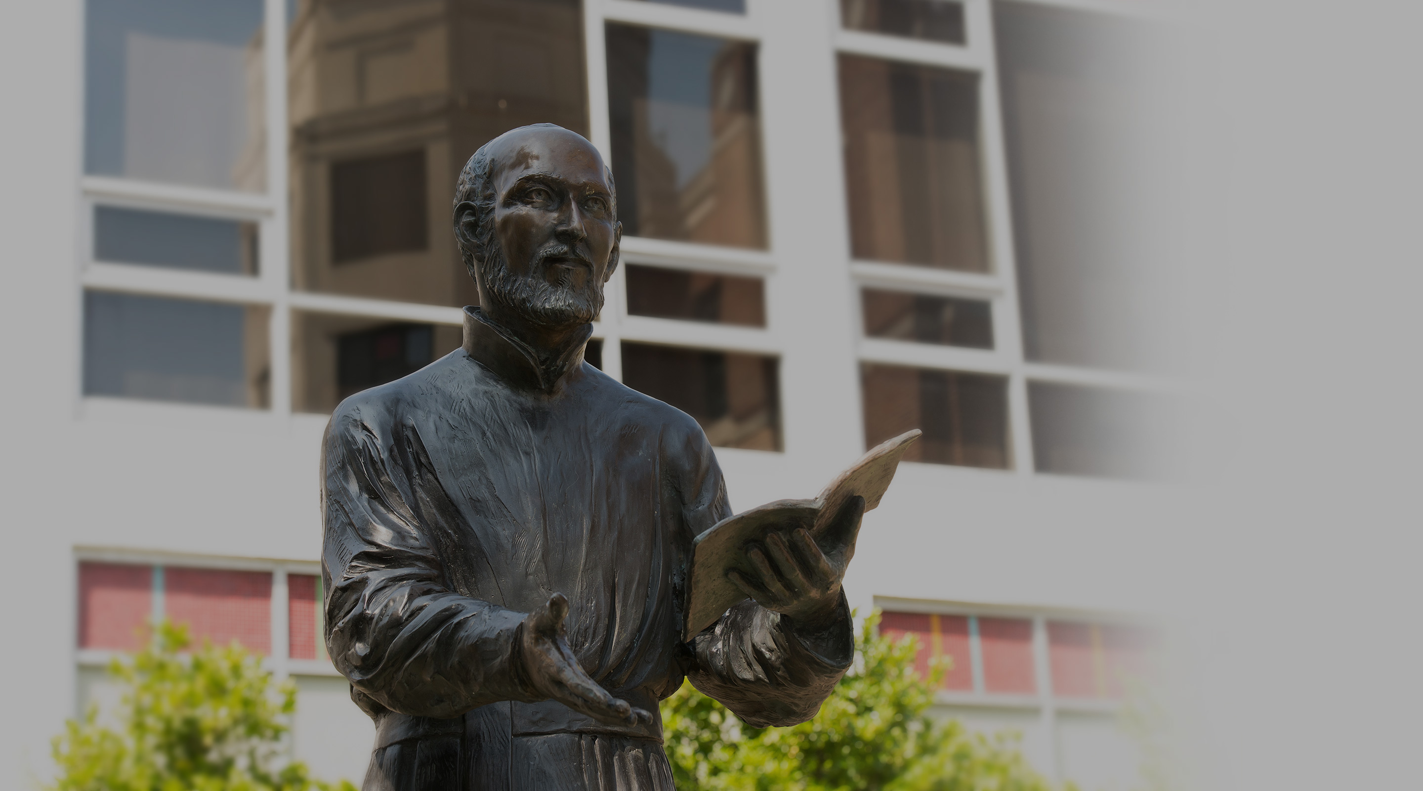 Ignatius statue from bust