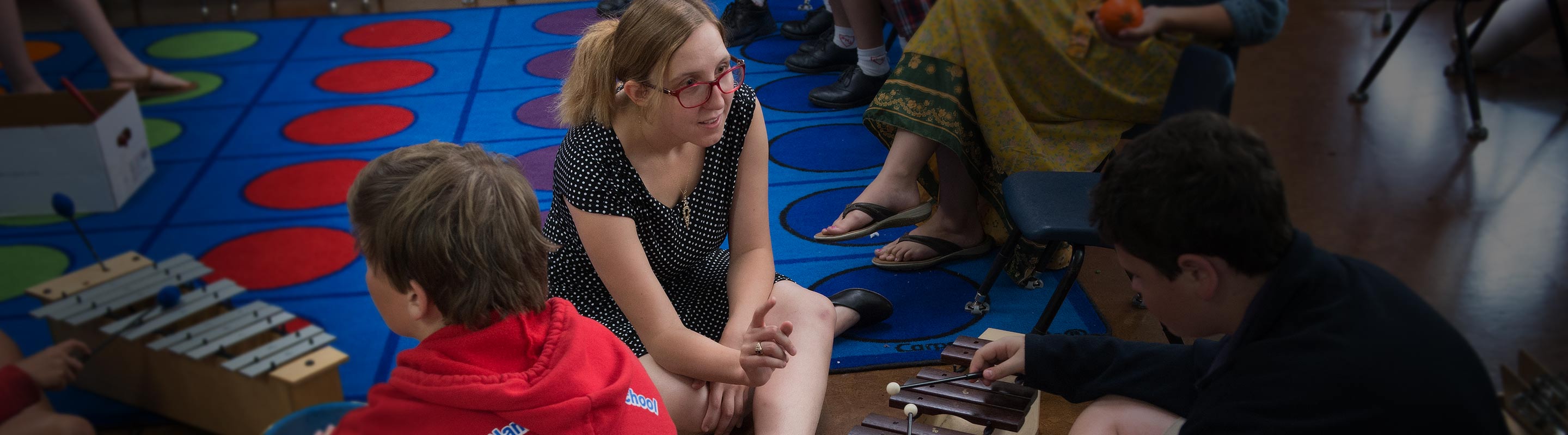 Teaching music in a school setting