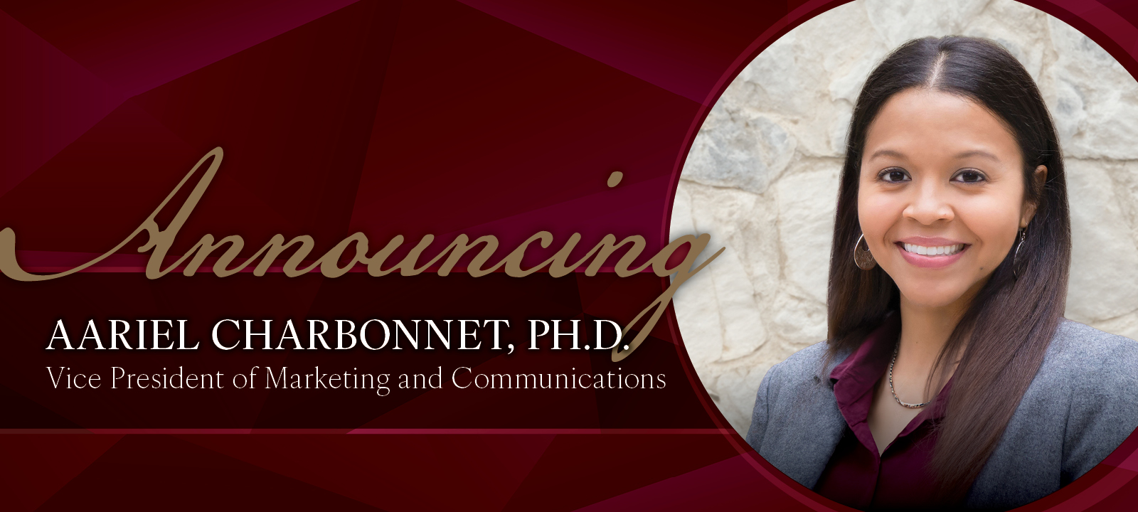 Announcing Aariel Charbonnet