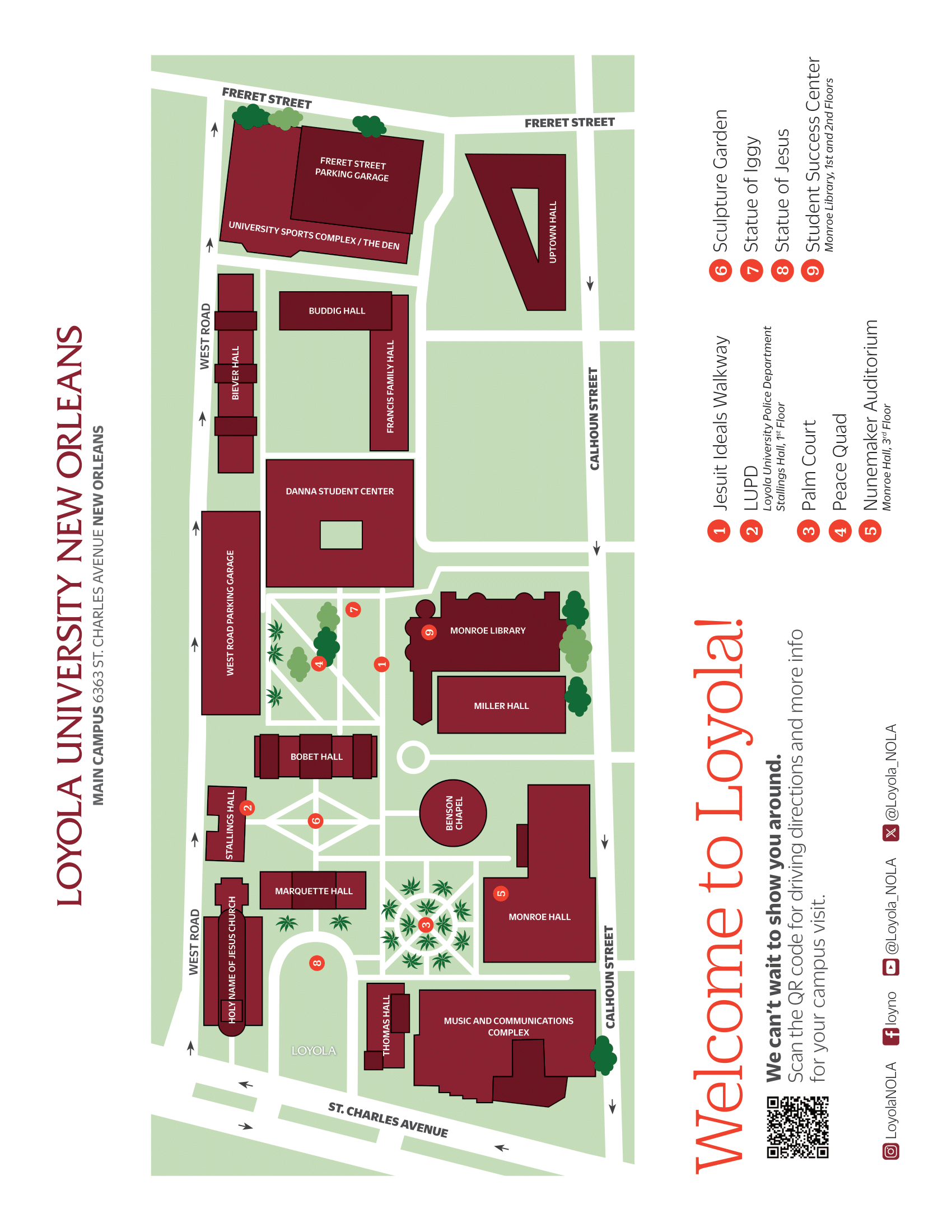 loyola map 2025
