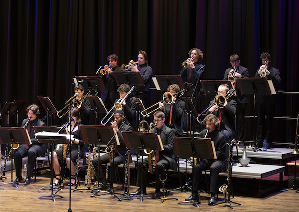 Jazz Ensemble Performing