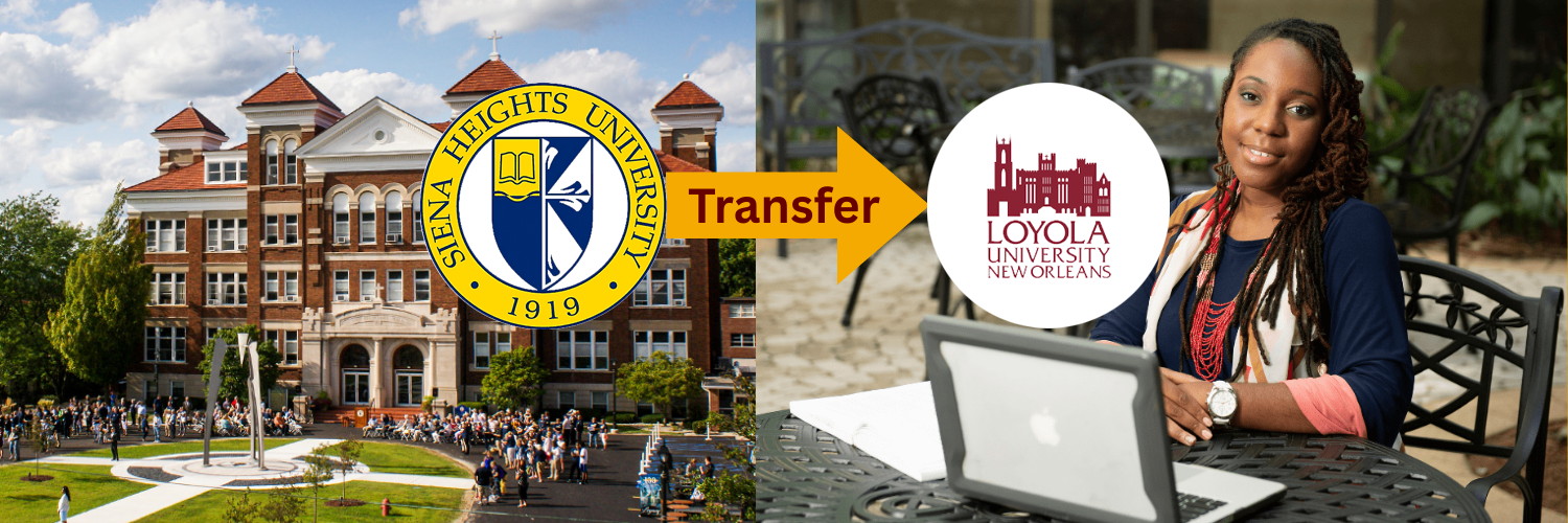transfer from Siena heights to Loyola college