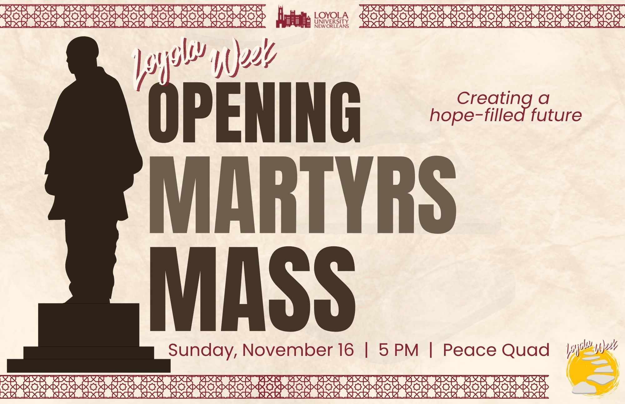 Loyola Week Opening Martyrs Mass