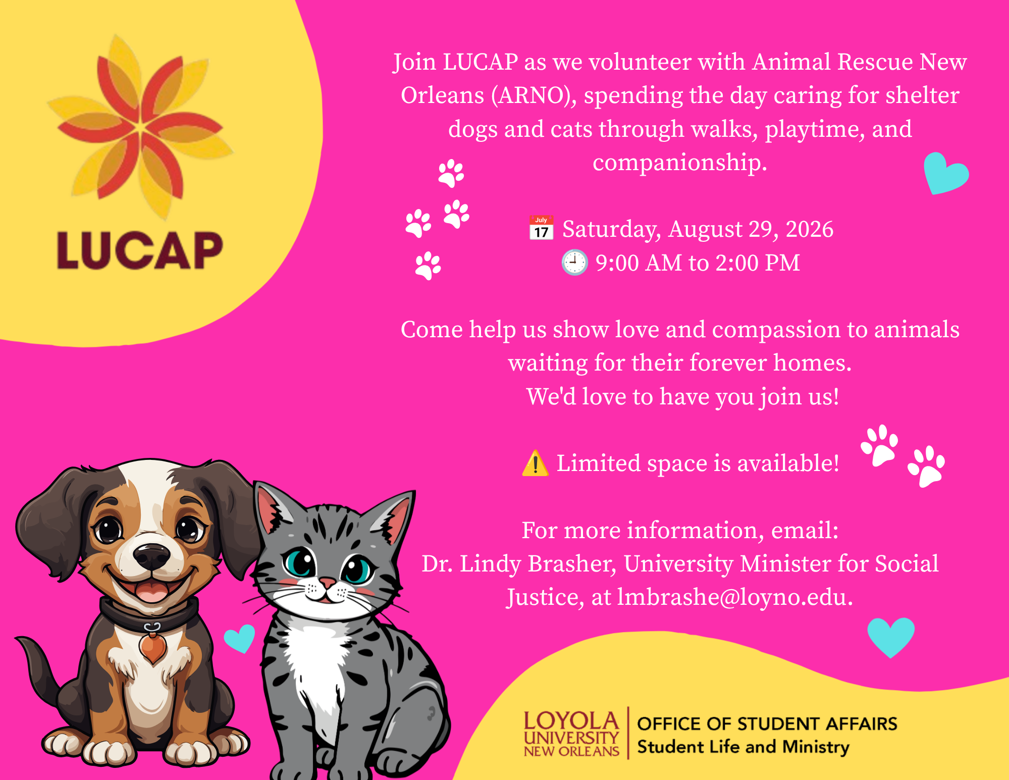 LUCAP PAWS at ARNO!