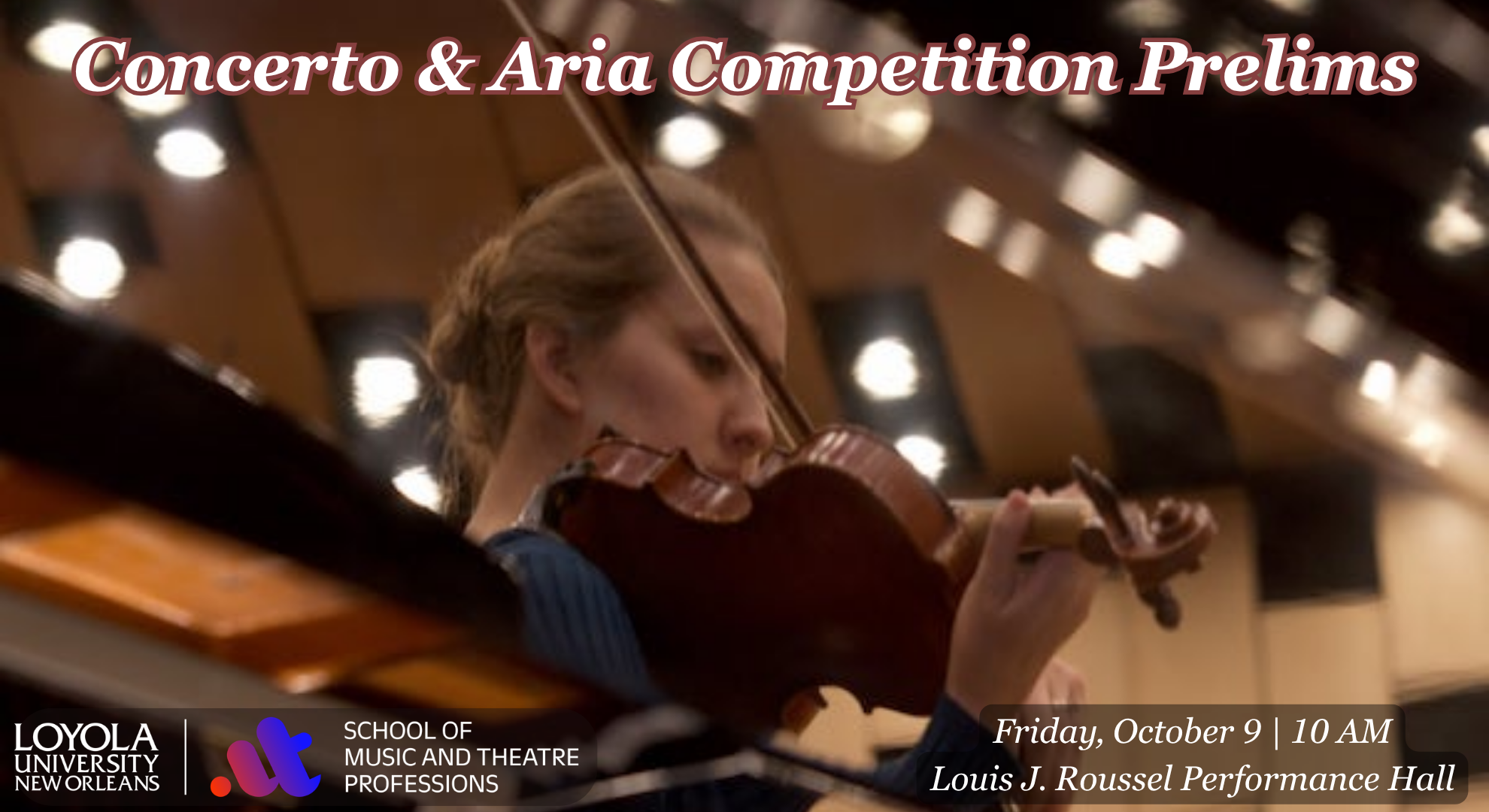 Concerto & Aria Competition Prelims